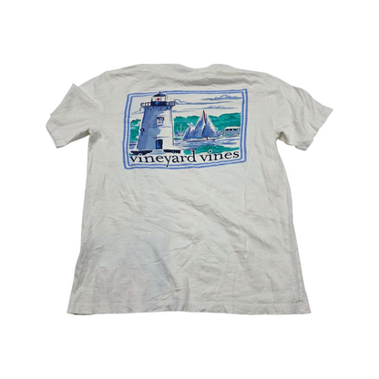Playera Vineyard Vines Chico S Blanco