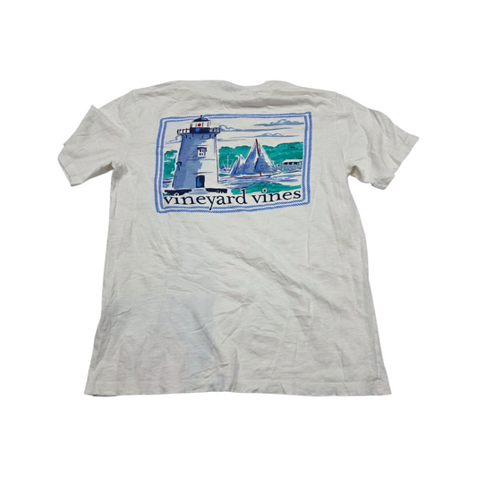 Playera Vineyard Vines Chico S Blanco
