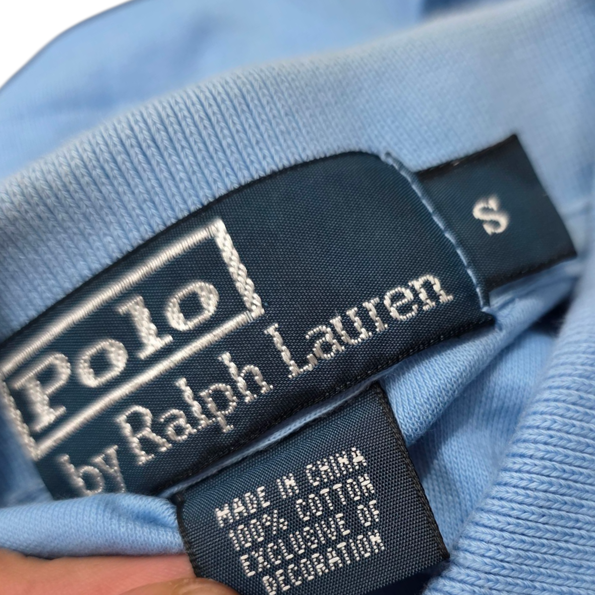 Playera Polo Ralph Lauren Chico S Azul Claro Pony Amarillo