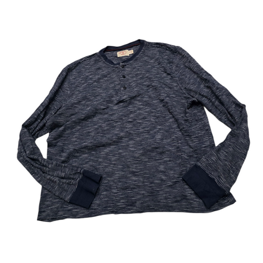 Playera Manga Larga Brooks Brothers Mediana M Azul
