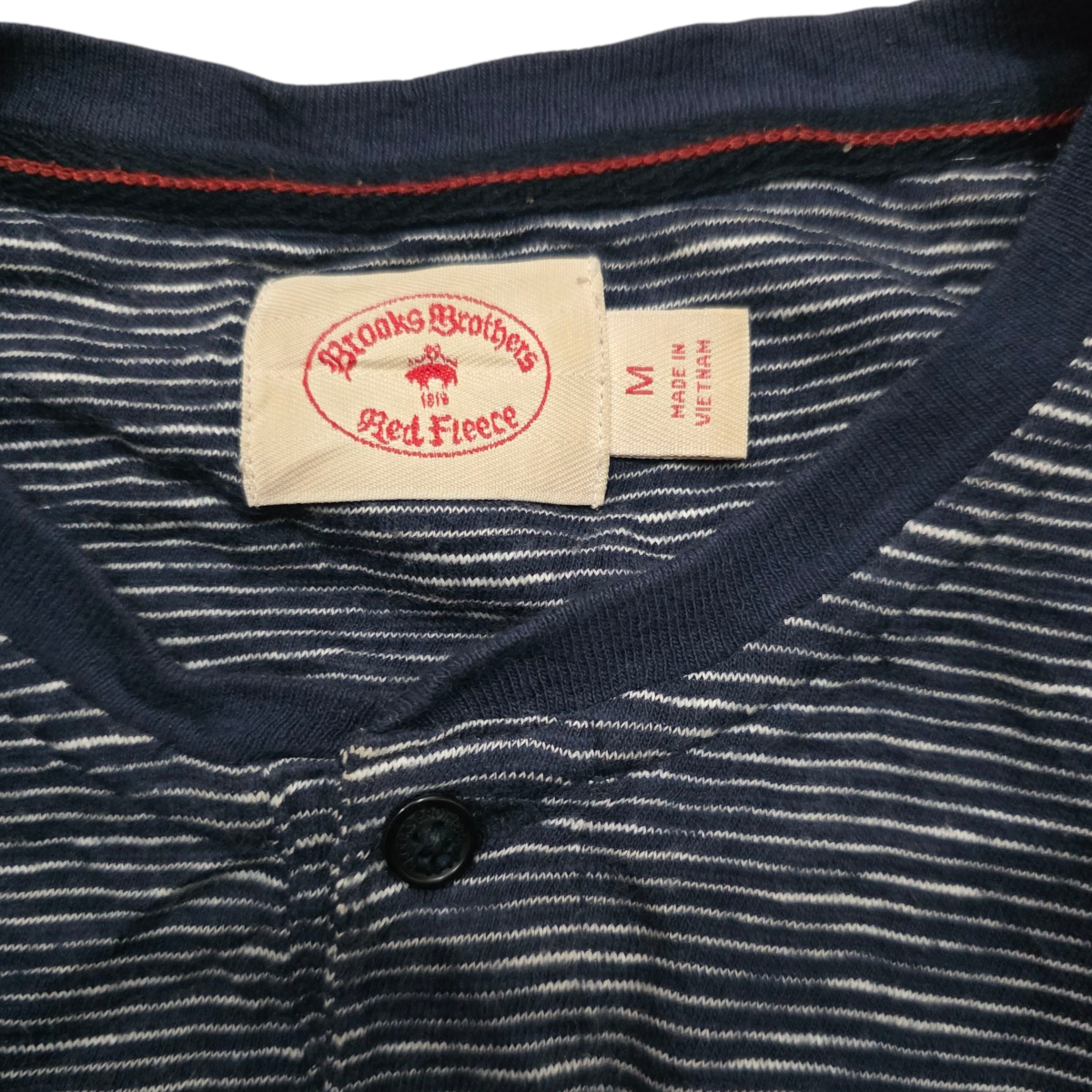 Playera Manga Larga Brooks Brothers Mediana M Azul