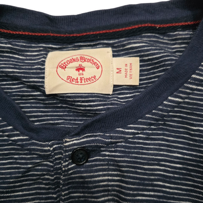 Playera Manga Larga Brooks Brothers Mediana M Azul