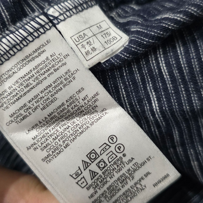 Playera Manga Larga Brooks Brothers Mediana M Azul