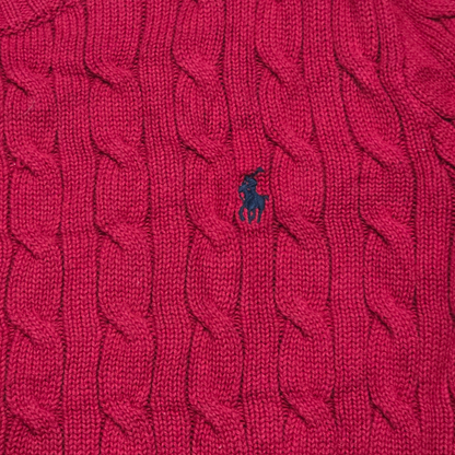 Sueter Tejido Ralph Lauren Xl Adolescente Xl 18-20 Rojo