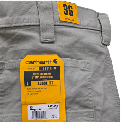 Bermuda Carhartt Talla 36 Beige Oscuro Loose Fit