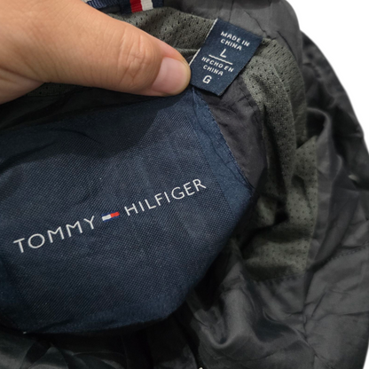 Rompevientos Tommy Hilfiger Grande L Negro Resistente Agua