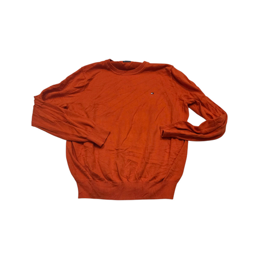 Sueter Tommy Hilfiger Grande L Naranja Premium Algodon