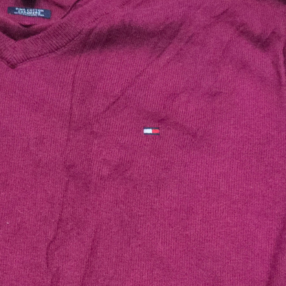 Sueter Tommy Hilfiger Grande L Vino Cuello V