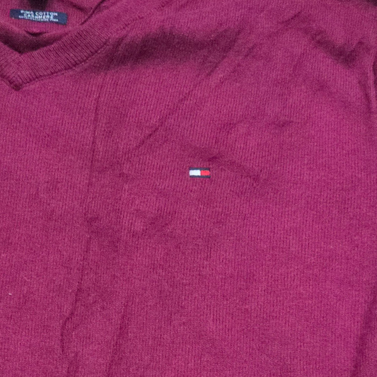 Sueter Tommy Hilfiger Grande L Vino Cuello V