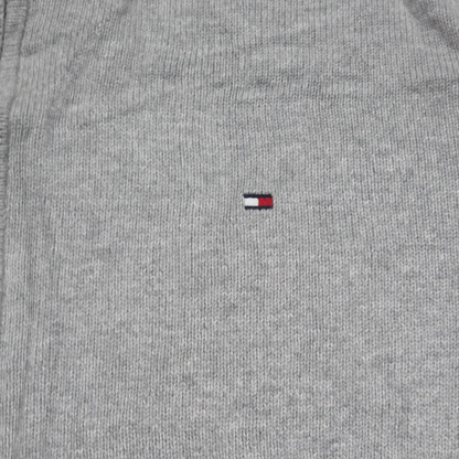 Sueter Tommy Hilfiger Grande L Gris Cierre