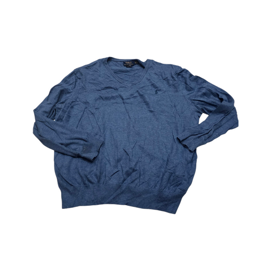 Sueter Ralph Lauren Xgrande Xl Azul Pony Azul