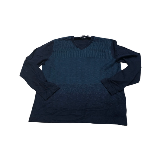 Sueter Calvin Klein Xgrande Xl Italian Yarn Azul