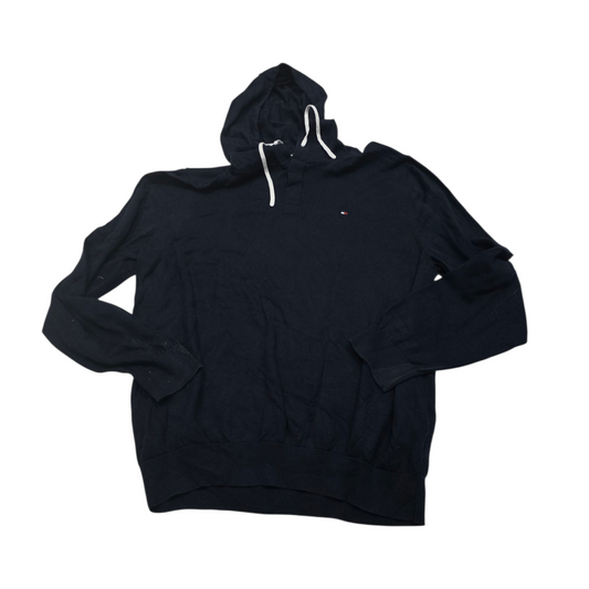 Sueter Tommy Hilfiger Xgrande Xl Azul Con Gorro