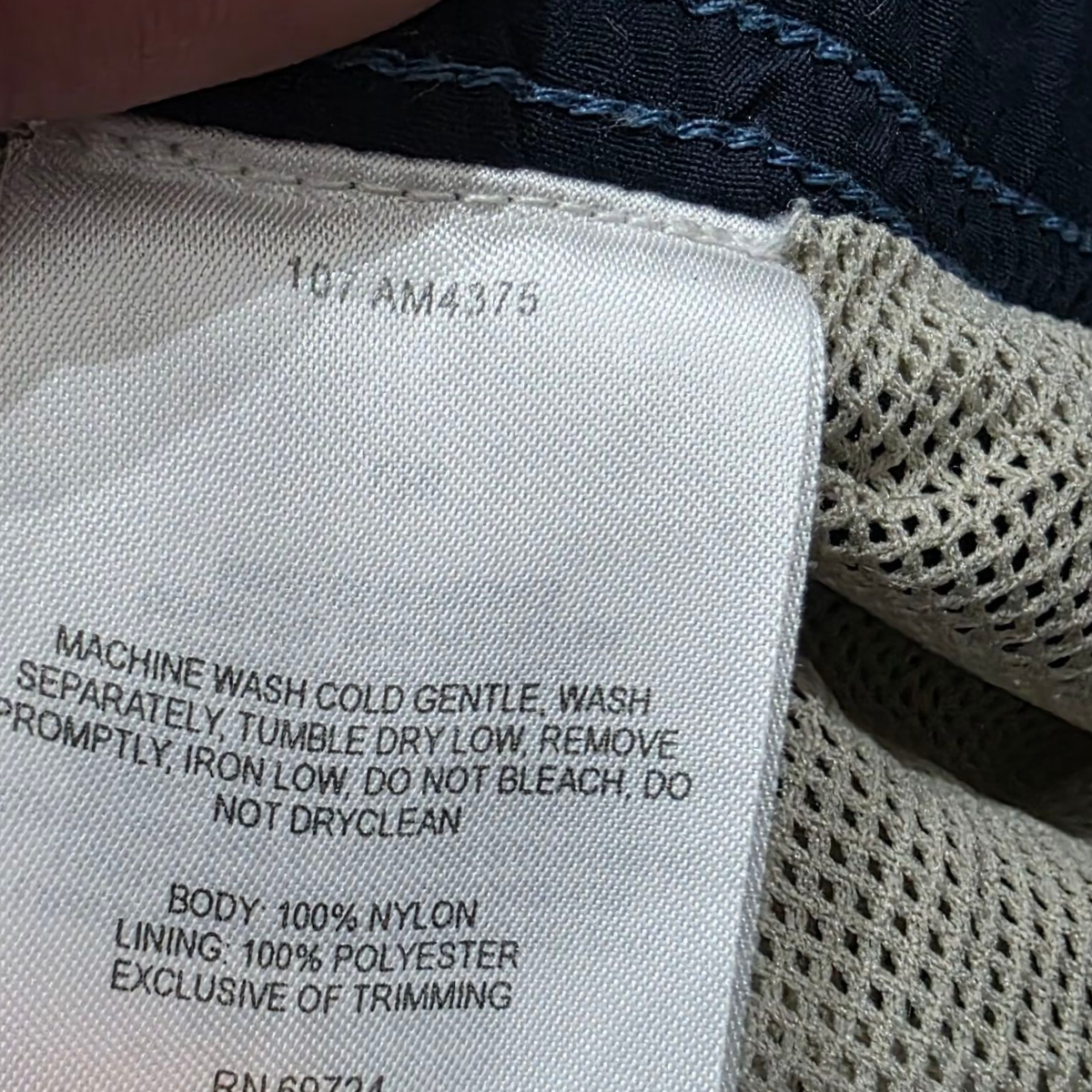 Bermuda Columbia Mediana M Azul Cinturon