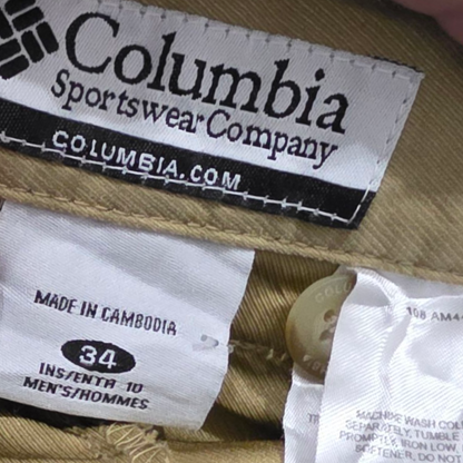 Bermuda Columbia Talla 34 Cafe (Usado)
