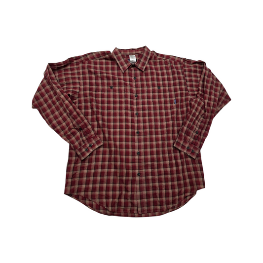 Camisa Patagonia Grande L Cuadro Vino