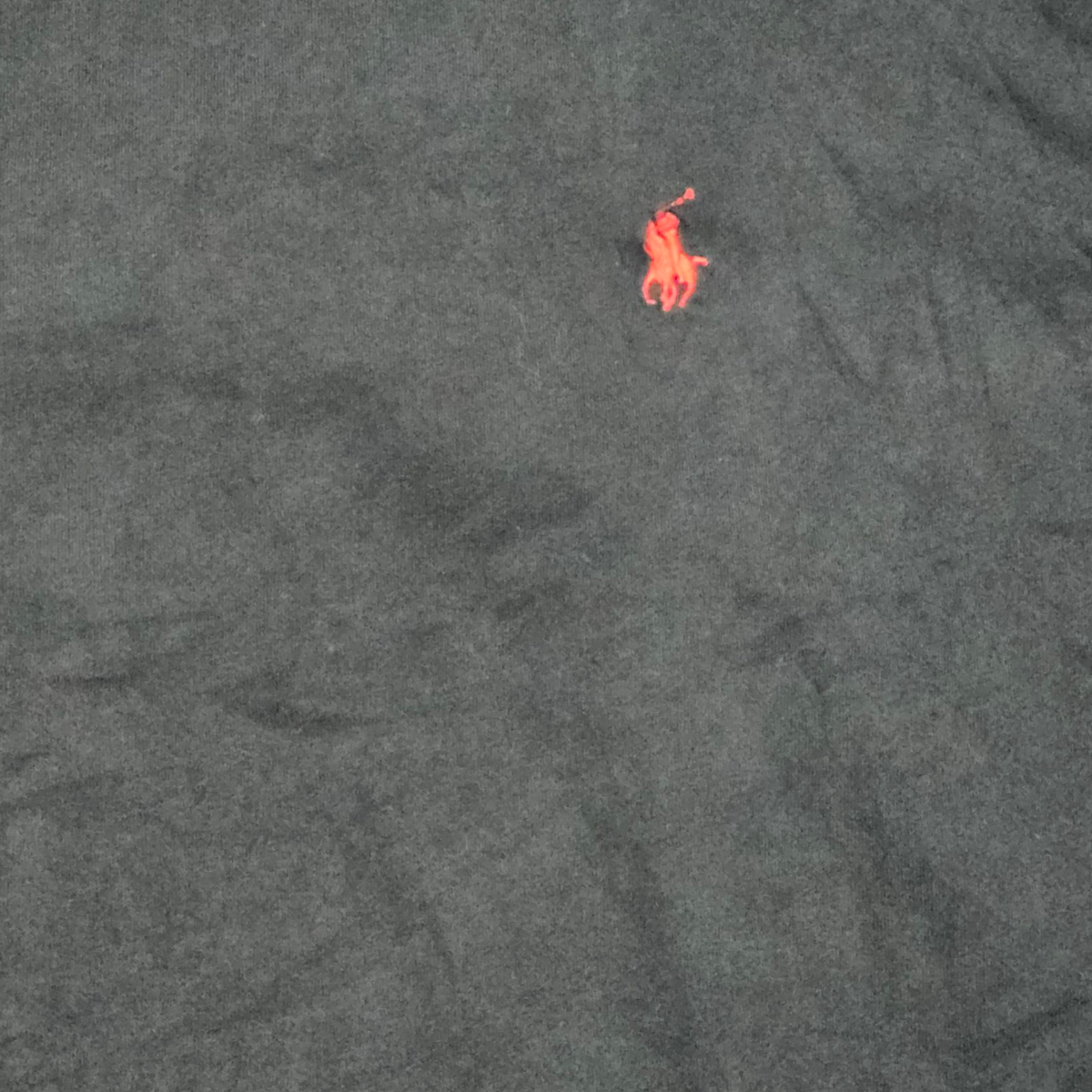 Playera Manga Larga Ralph Lauren Grande L Negro Pony Rojo