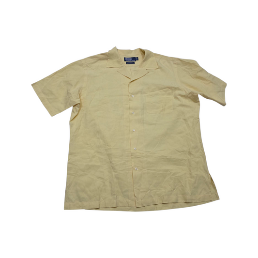 Camisa Manga Corta Ralph Lauren Grande L Caldwell Amarillo