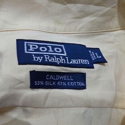 Camisa Manga Corta Ralph Lauren Grande L Caldwell Amarillo
