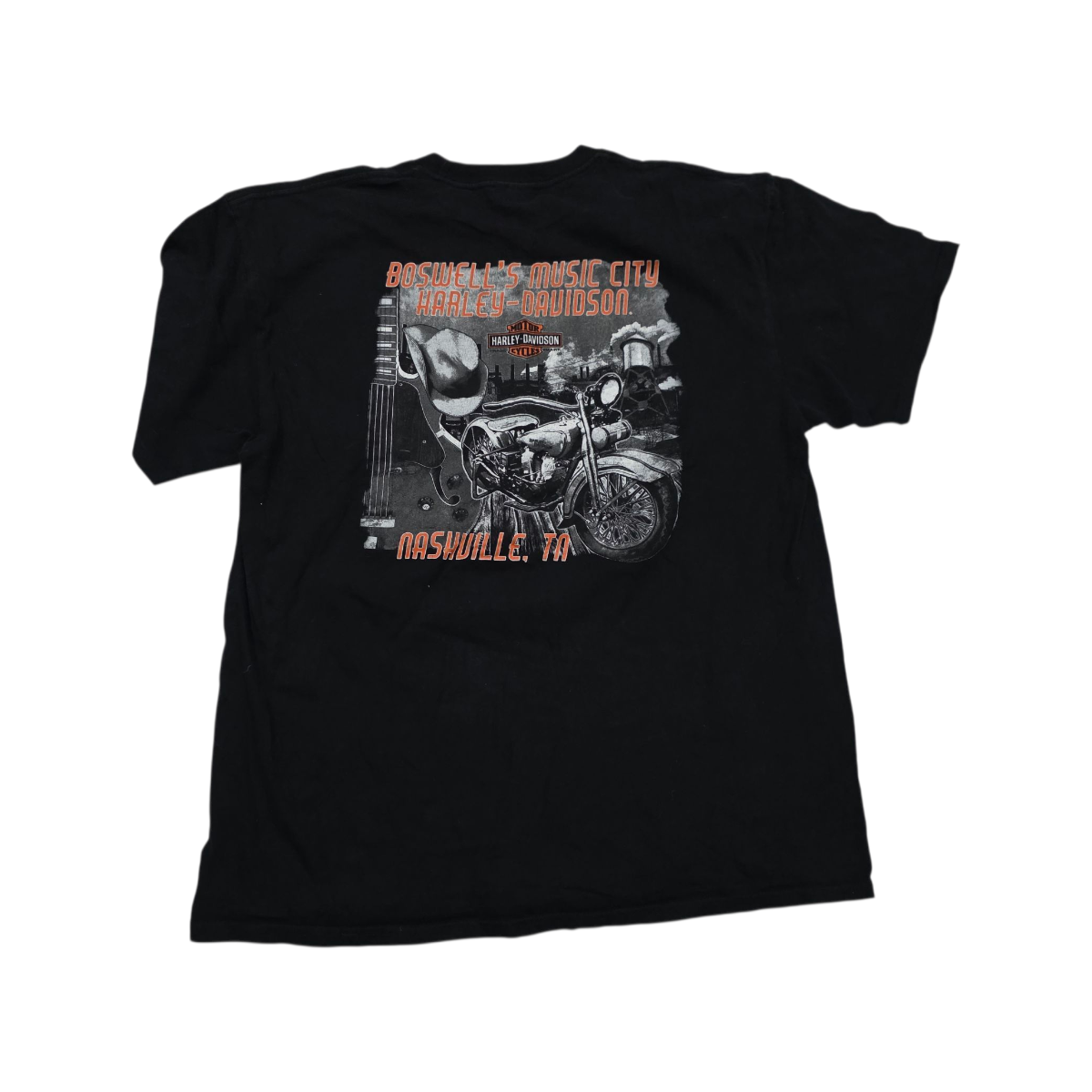 Playera Harley Davidson Xgrande Nashville Moto