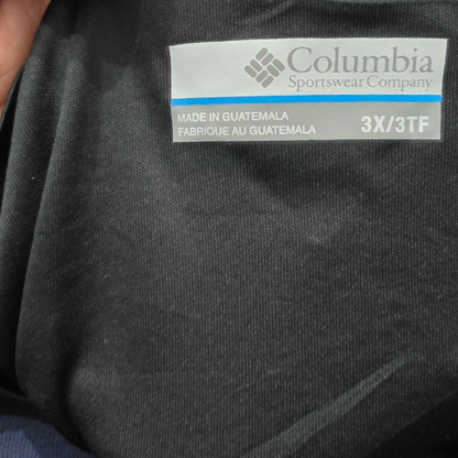 Playera Manga Larga Columbia Pfg 3x Negro