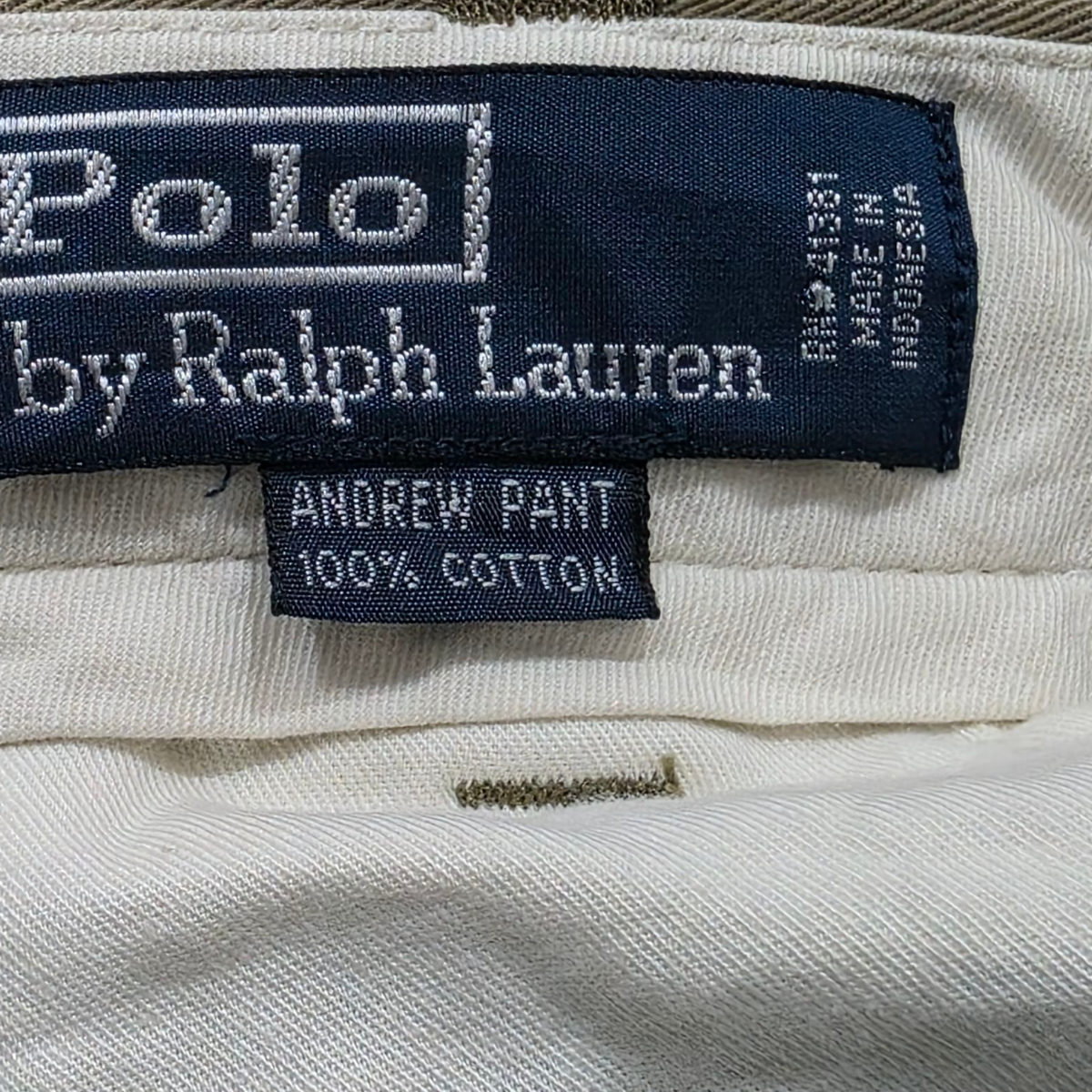 Pantalon Ralph Lauren 38x32 Andrew Pant Verde