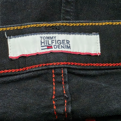Pantalon Tommy Hilfiger 42x39 Recto Negro