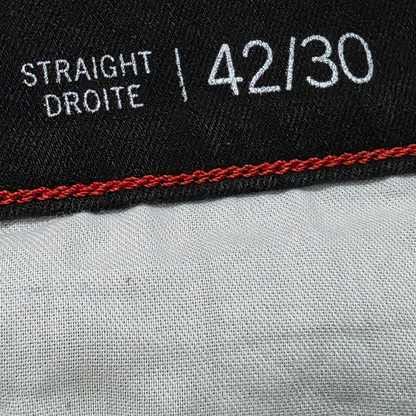 Pantalon Tommy Hilfiger 42x39 Recto Negro