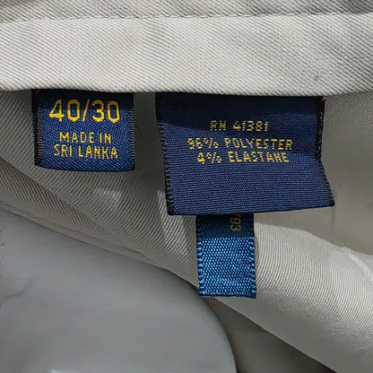 Pantalon Ralph Lauren Performance 40x30 Stretch Classic Fit