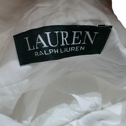 Camisa Ralph Lauren Chico S 14 1/2 32-33 Blanca