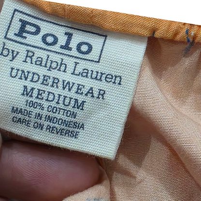 Pijama Ralph Lauren Mediana M Naranja Palmeras