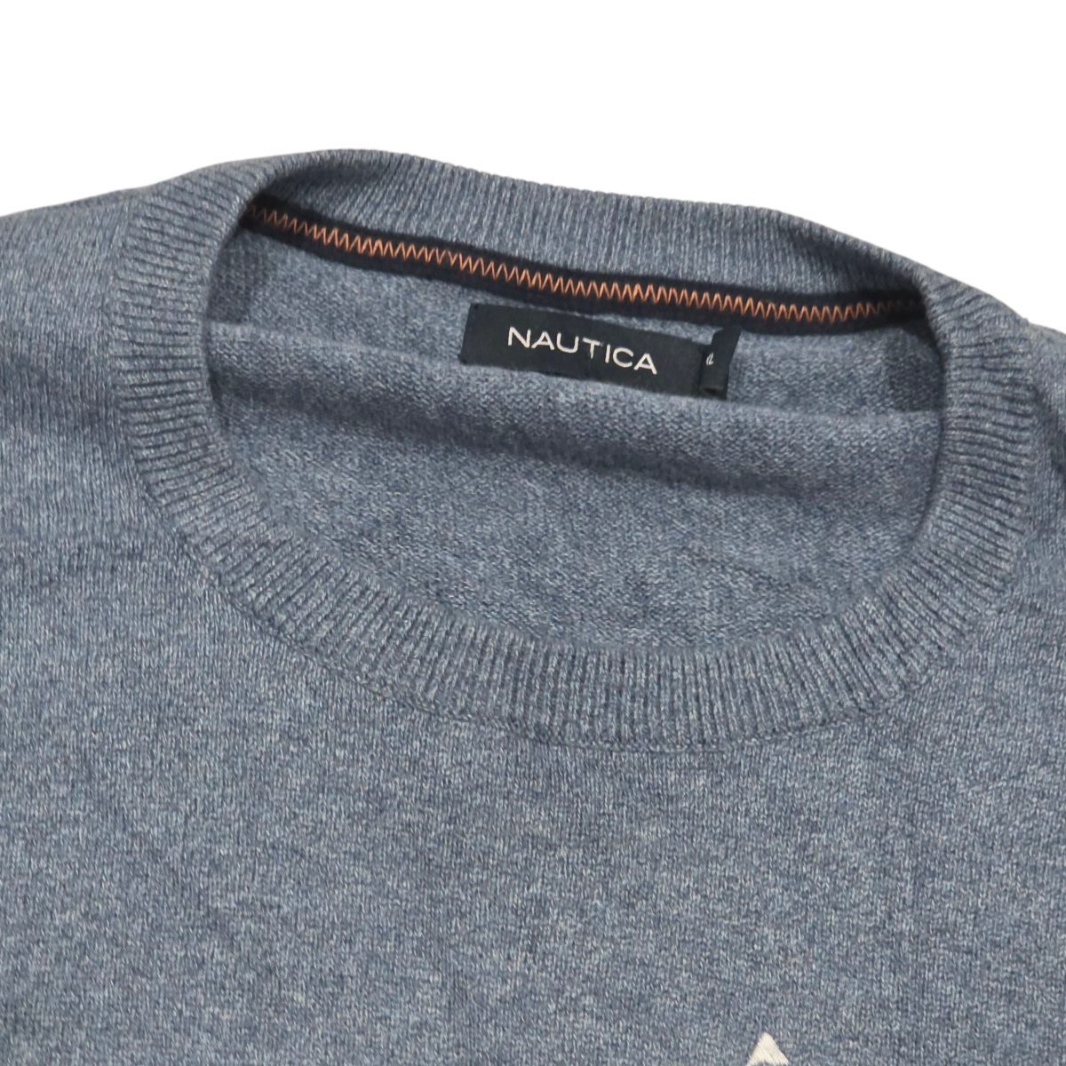 Sueter Nautica Azul Claro Xgrande Xl Velero (Usado)