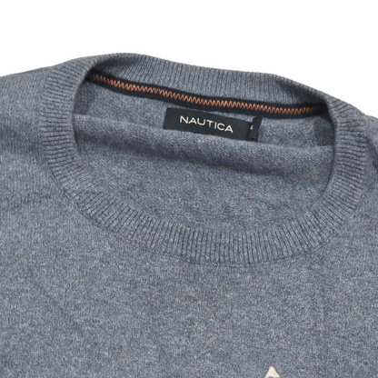 Sueter Nautica Azul Claro Xgrande Xl Velero (Usado)