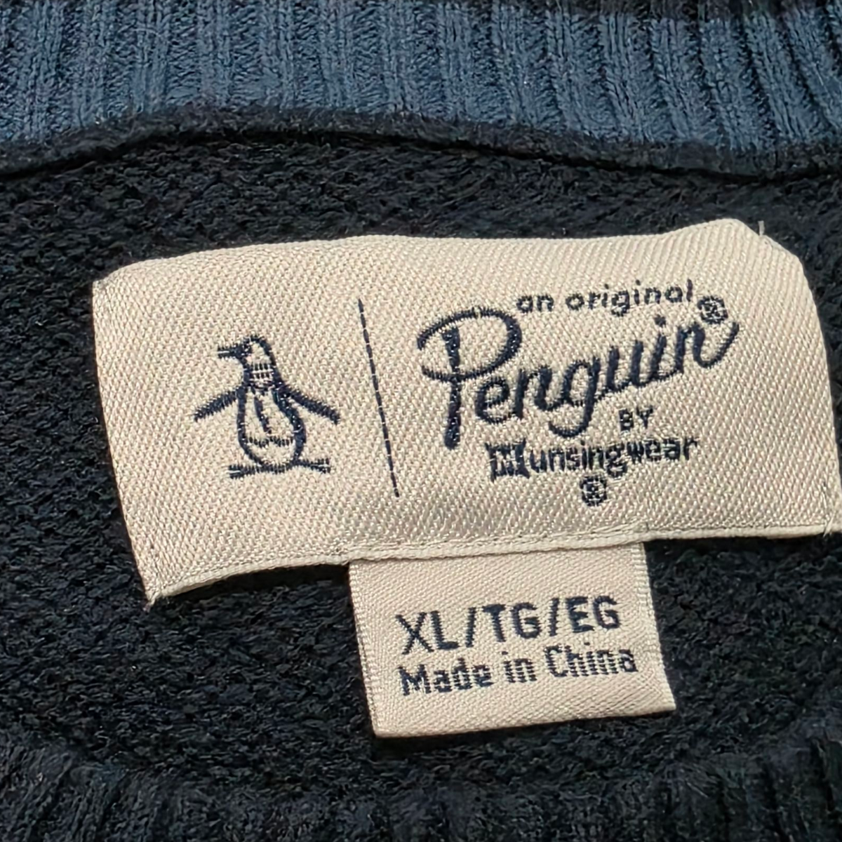 Sueter Penguin Xgrande Xl Azul