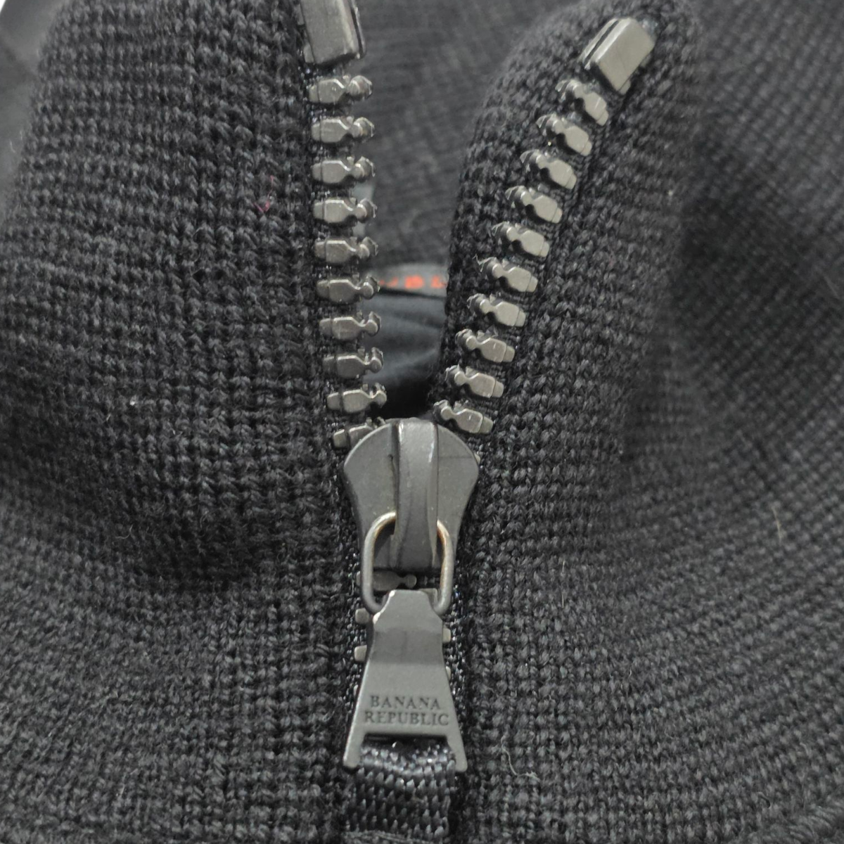 Sueter Cierre Banana Republic Xgrande Xl Negro