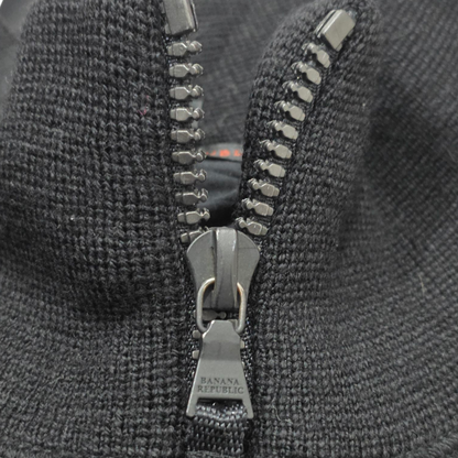 Sueter Cierre Banana Republic Xgrande Xl Negro