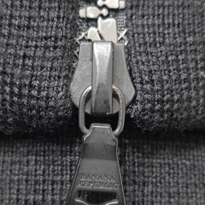 Sueter Cierre Banana Republic Xgrande Xl Negro