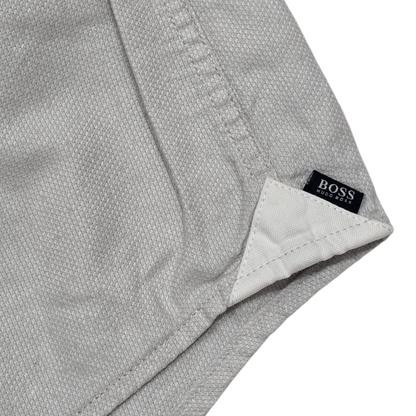 Camisa Boss Hugo Boss Xgrande Xl Gris Slimfit