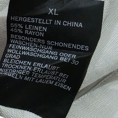 Camisa Manga Corta Nautica Xgrande Xl Beige Oscuro