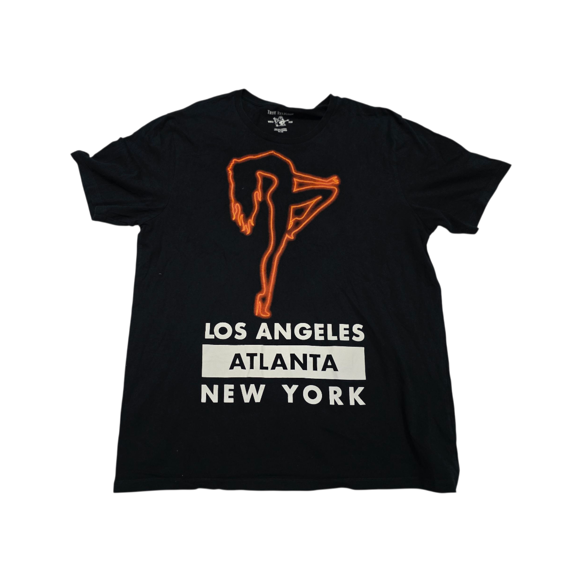 Playera True Religion 2xl Negro Ciudades
