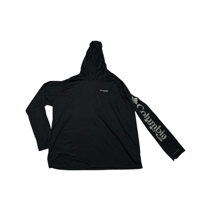 Playera Manga Larga Columbia Pfg 3x Negro