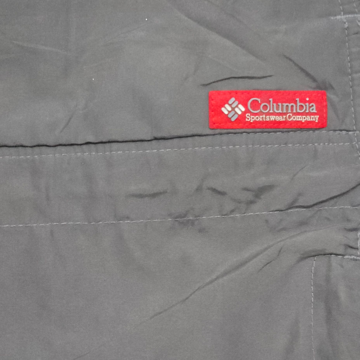 Chamarra Impermeable Columbia Chico S Gris Vintage