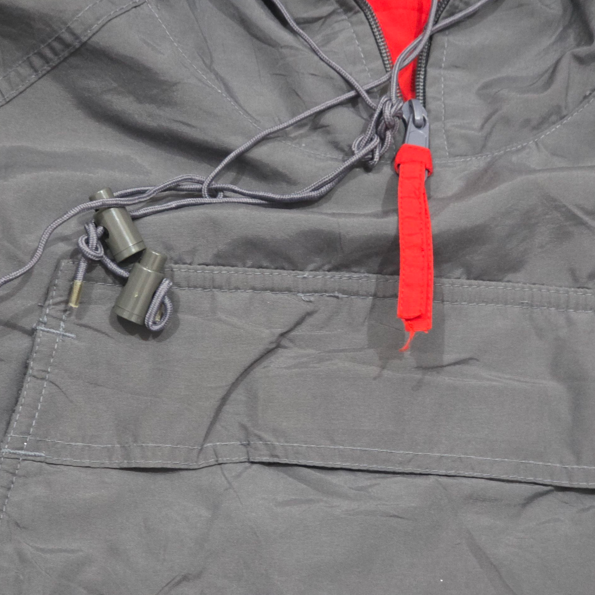 Chamarra Impermeable Columbia Chico S Gris Vintage