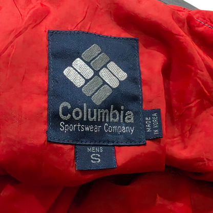 Chamarra Impermeable Columbia Chico S Gris Vintage
