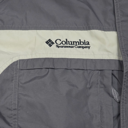 Chamarra Columbia Xgrande Xl Gris Con Forro (Usado)