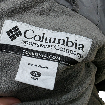 Chamarra Columbia Xgrande Xl Gris Con Forro (Usado)