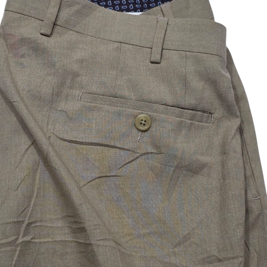 Pantalon Ralph Lauren 36x30 Cafe Recto (Usado)