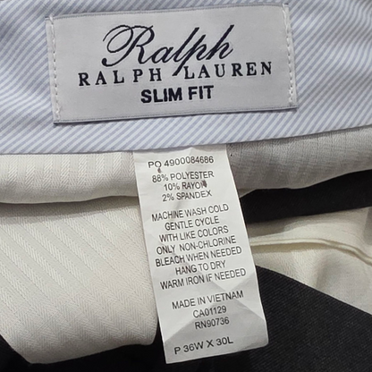 Pantalon Ralph Lauren 36x30 Slimfit Gris