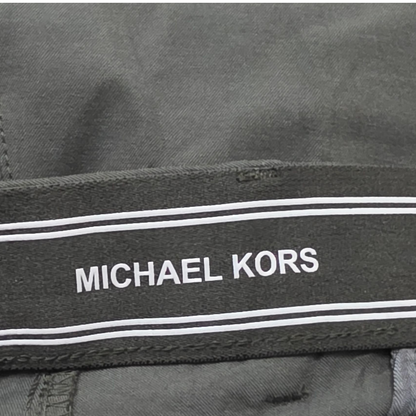Pantalon Michael Kors 38x32 Slimfit Gris Oscuro Cenizo