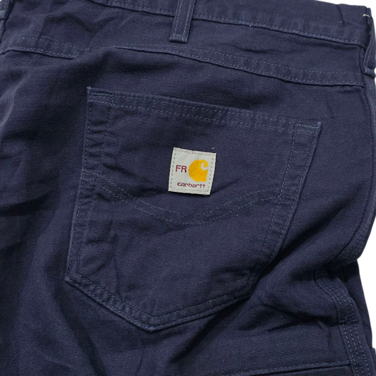 Pantalon Carhartt Fr Talla 44x30 Azul Loose Fit